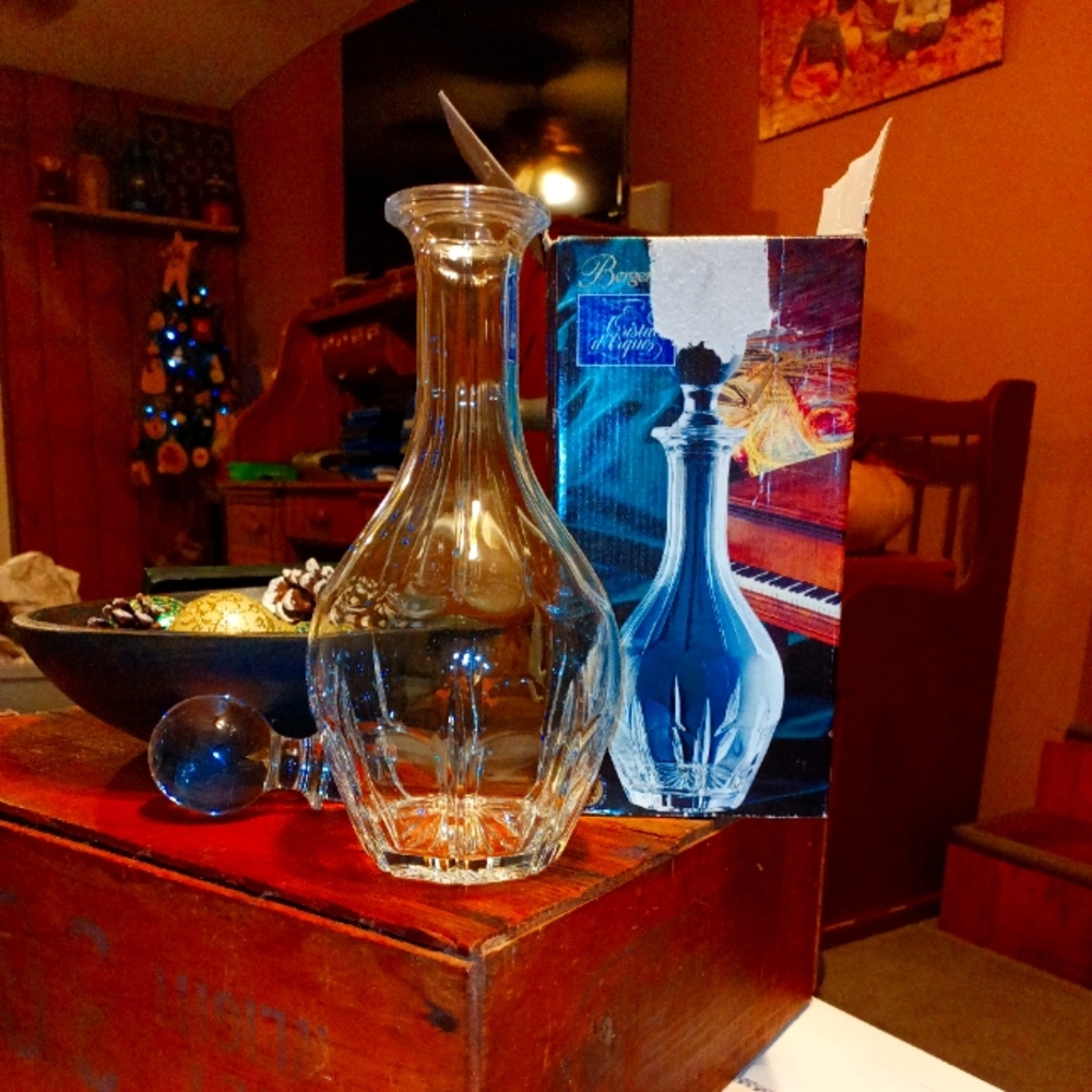 Bergerac Crystal Decanter